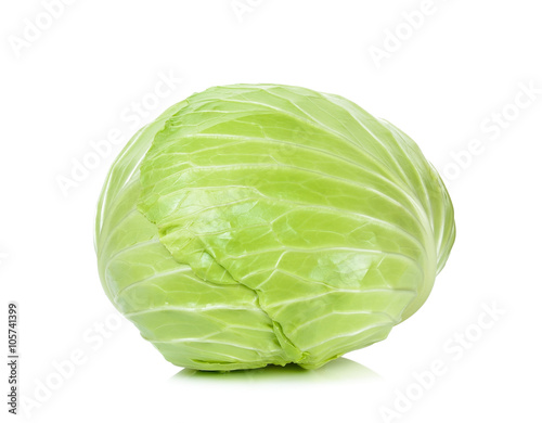 Cabbage isolated on the white background © khumthong