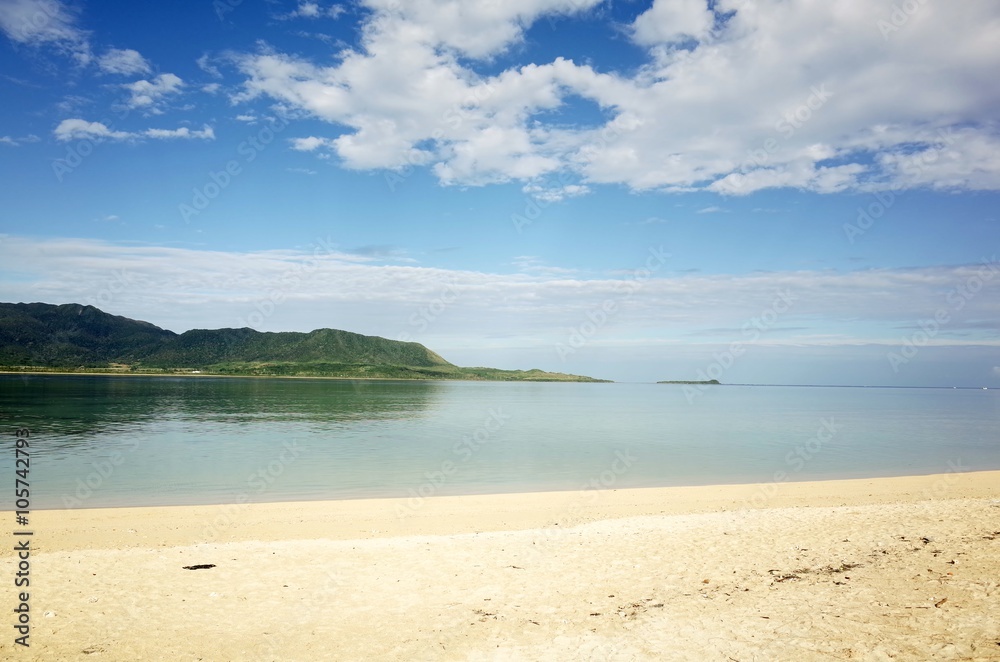 view in Kohama island Okinawa Japan