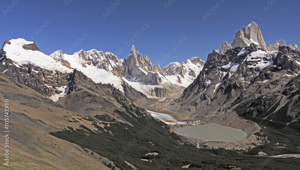 Patagonian Andes Panorama