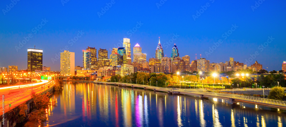 Downtown Skyline of Philadelphia