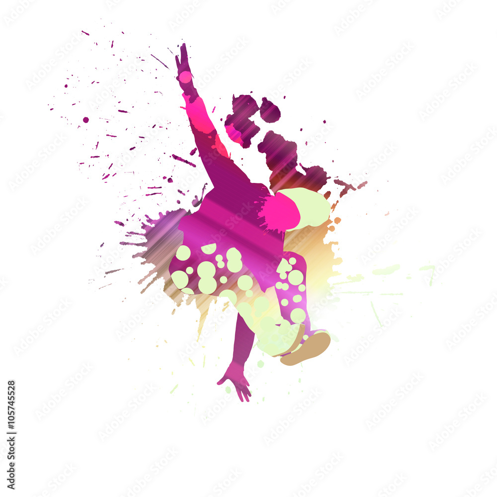 Dancer silhouette Dancer silhouette