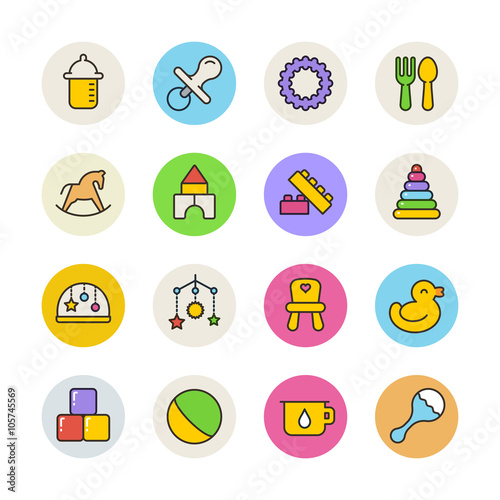 Baby icons