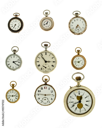 Set of vintage watches.