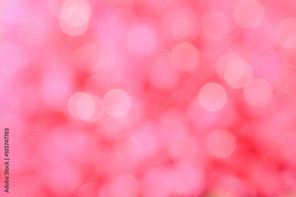 Pink background with bokeh defocused lights Pink background with bokeh defocused lights