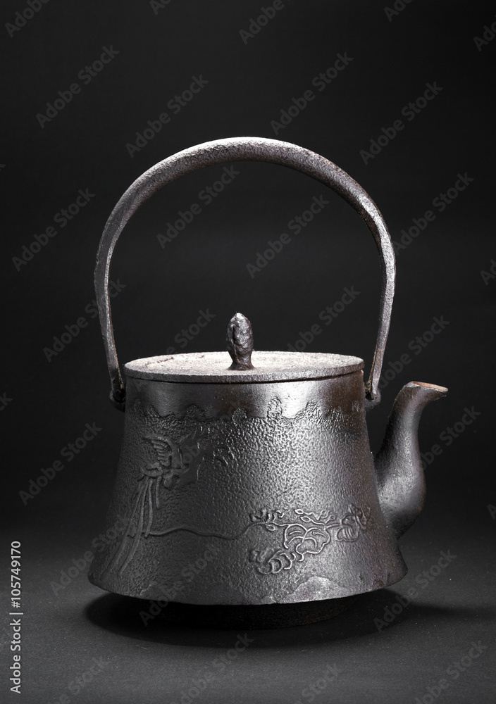 Iron teapot