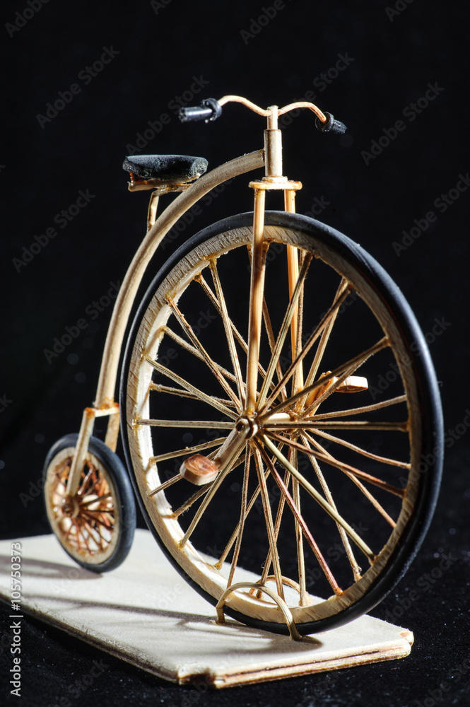 Old school cheap big wheel bike