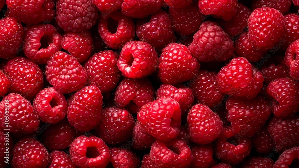 Raspberry fruit background Raspberry fruit background