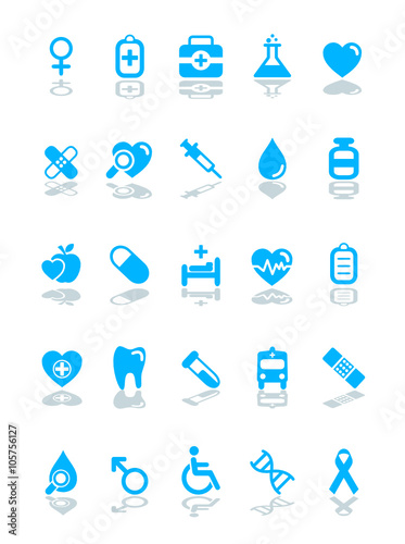 Icons Medizin