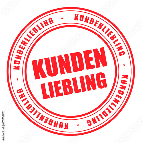 Stempel "Kundenliebling"