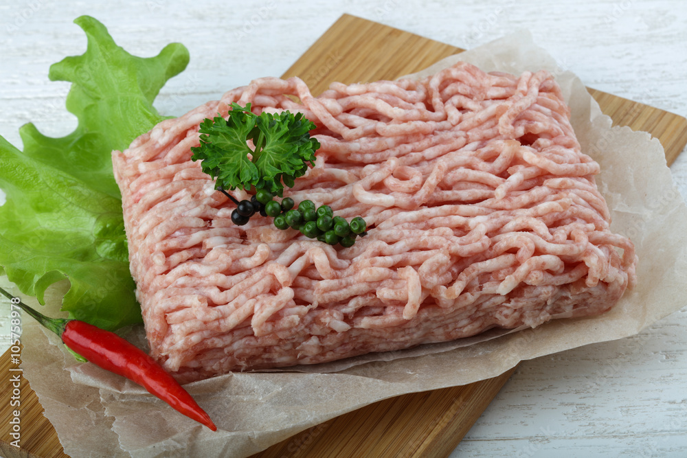 Raw minced meat Raw minced meat