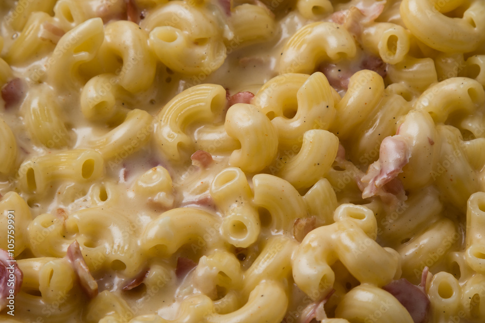 macaroni and cheese close-up macaroni and cheese close-up