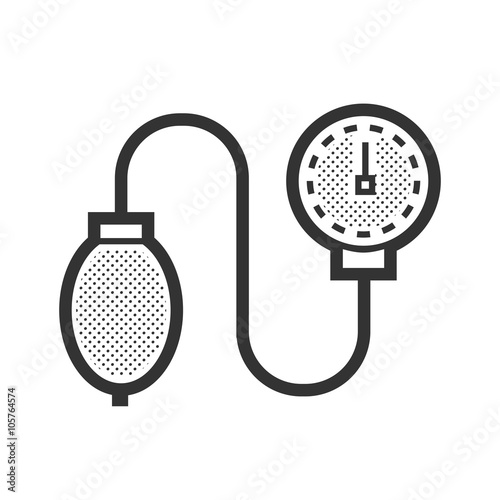 Medical Device Icon, Check pressure