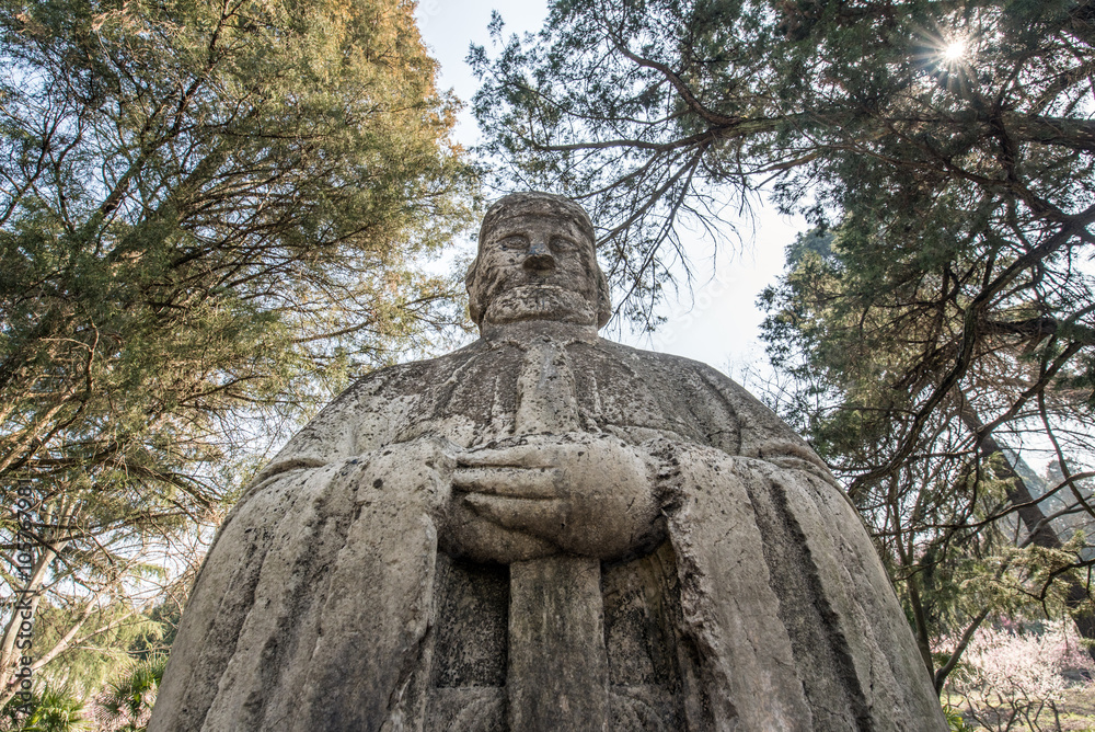 stone Guardian Statue guarding the Ming emperor's tomb