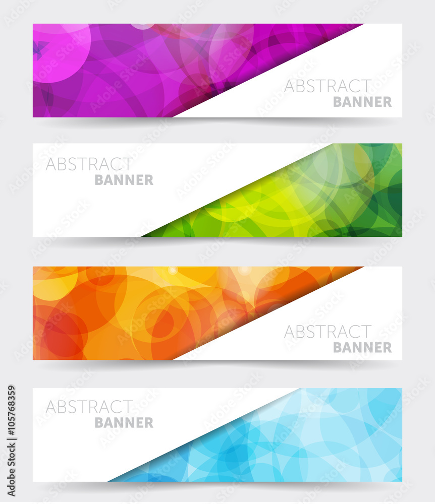 abstract banner