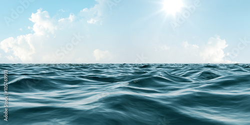 Photography Sea and summer blue sky
