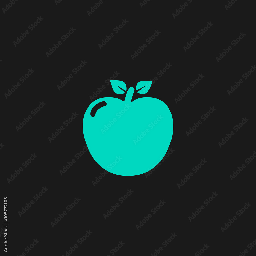 apple - vector icon apple - vector icon