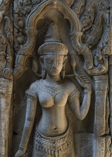 Apsara dancers, Preah Khan, Cambodia