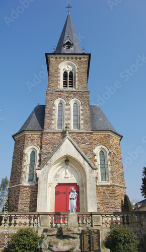 L'église à Chartres-de-Bretagne