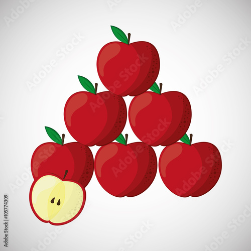 Fruits icon design