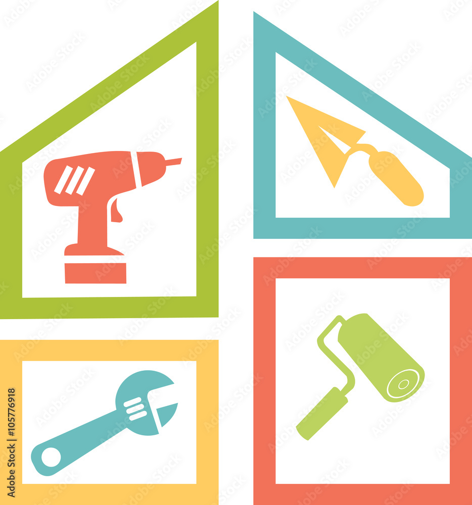 icône bricolage et travaux