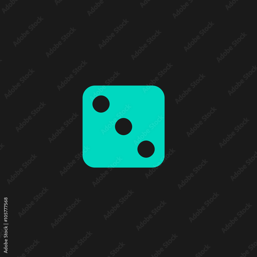 One dices - side with 3 One dices - side with 3