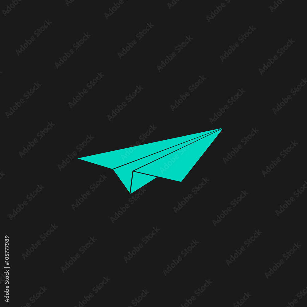 Paper Plane sign Paper Plane sign