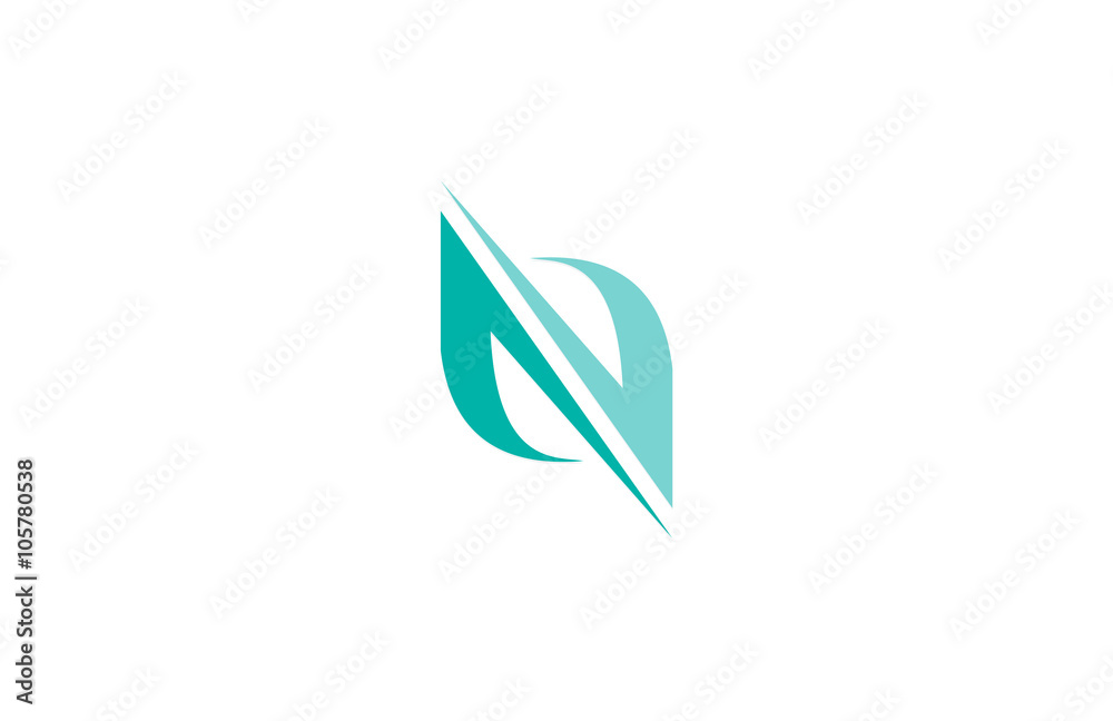 n connection green leaf arrow logo n connection green leaf arrow logo