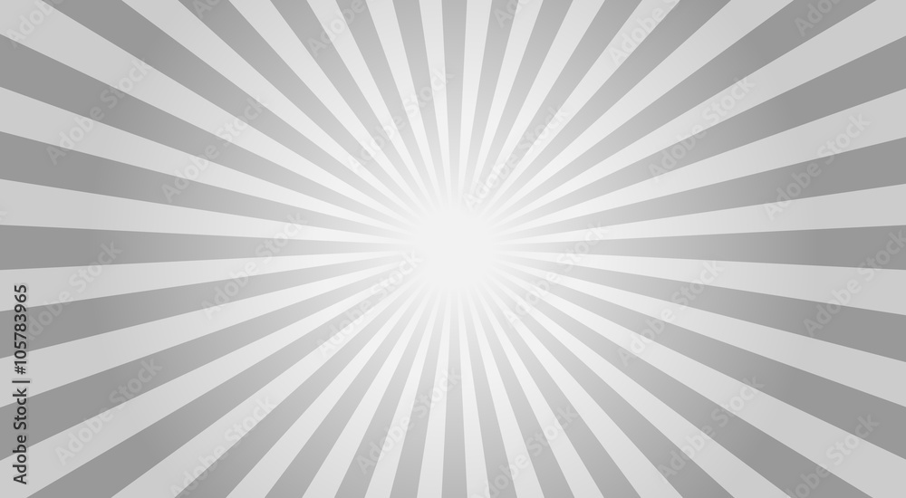 Abstract sunbeams background - vector illustration.