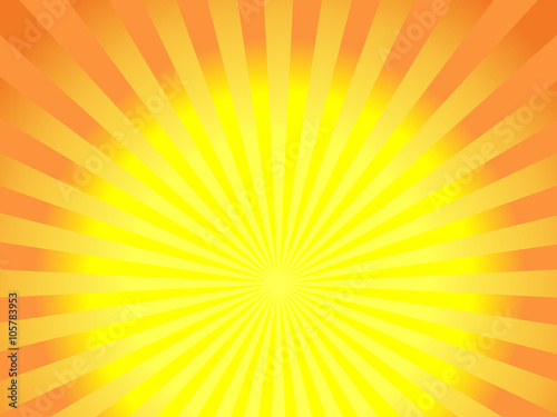 Abstract sunbeams background - vector illustration.