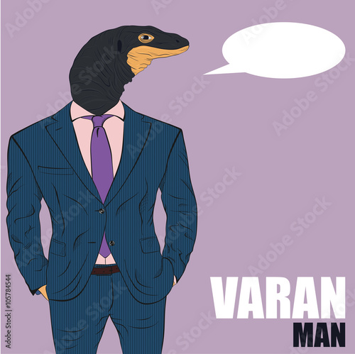 Cartoon character varan