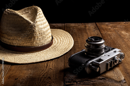 Hat and Camera