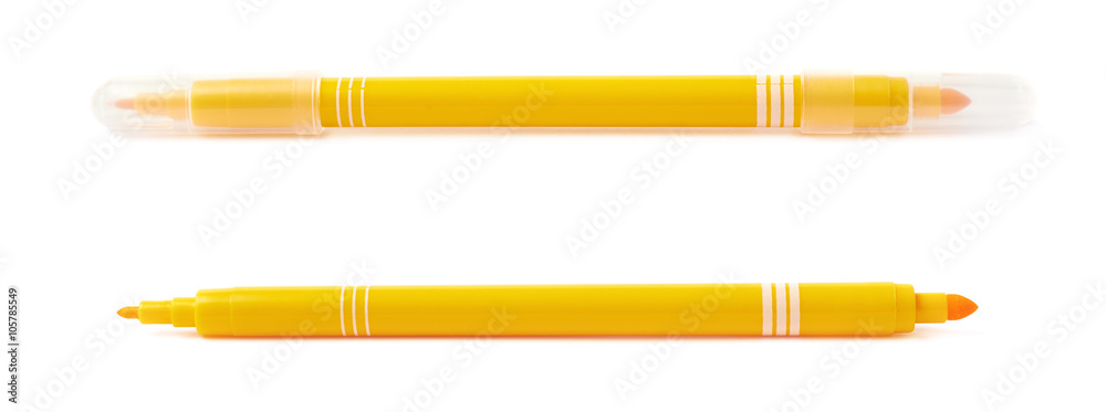 Felt-tip pen marker isolated Felt-tip pen marker isolated