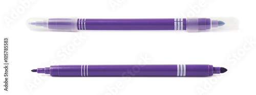 Felt-tip pen marker isolated