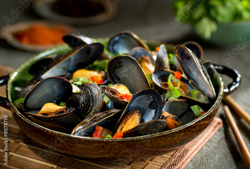 Mussels Asian Style
