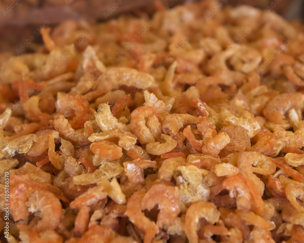 Dried prawns in Binh Tay market, Saigon, Vietnam Dried prawns in Binh Tay market, Saigon, Vietnam