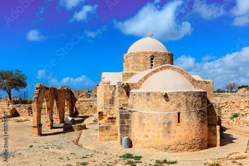 Ancient church of "Panagia Odigitria" (the Guiding Blessed Virgin Mary) in Cyprus.