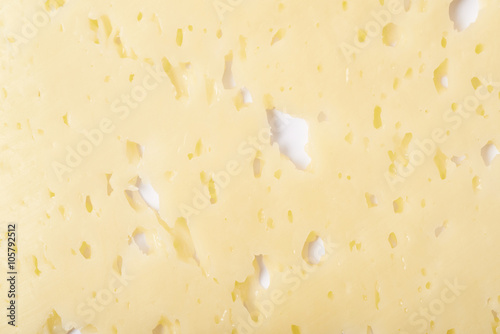 Close-up cheese texture