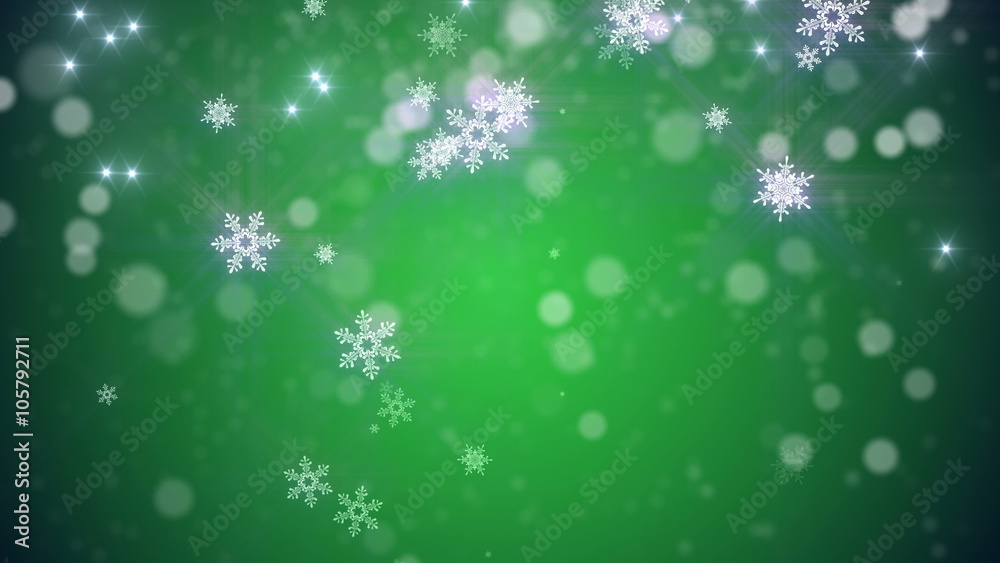 Christmas, new year Loop background in Green color Christmas, new year Loop background in Green color