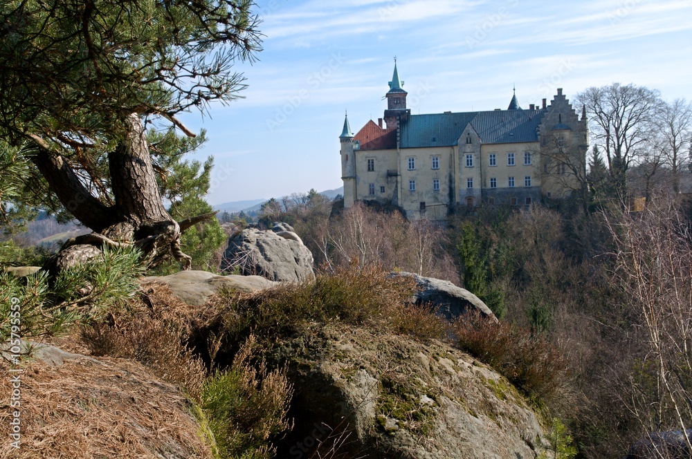 Castle Hruba Skala in Bohemia Paradise (Cesky Raj), North Bohemia, Czech republic