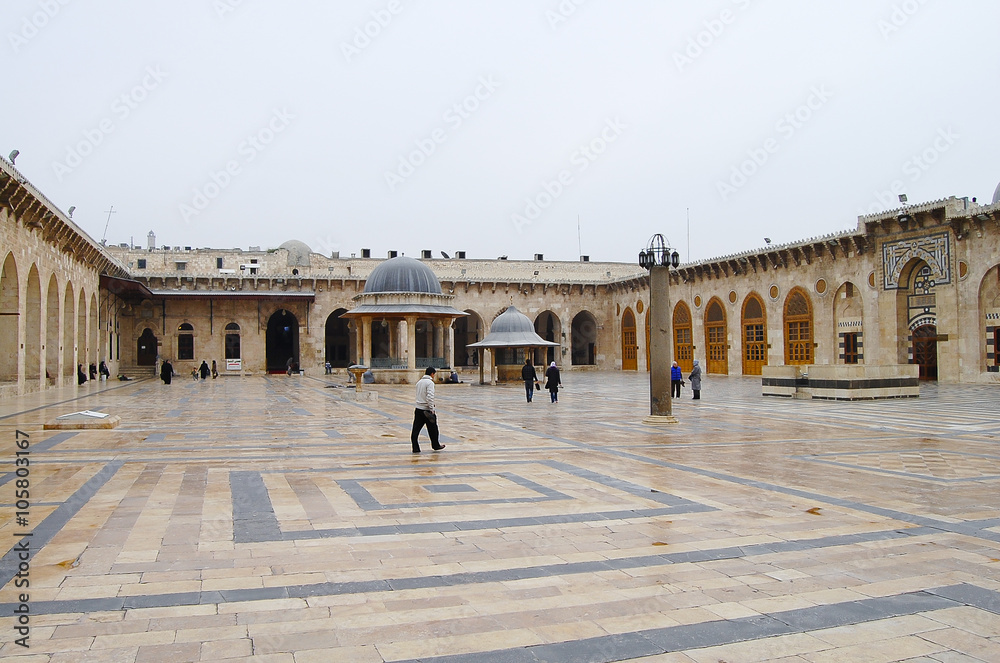 The Great Mosque of Aleppo - Syria (Before Civil War)