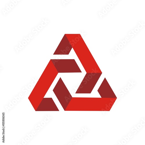 red triangle