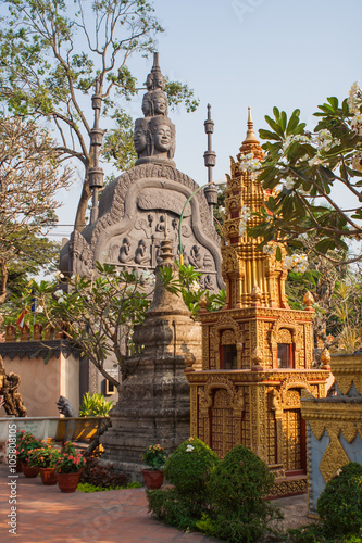 Buddhist temple in Cambodia.