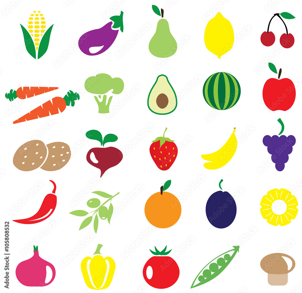 Fruits and vegetables Fruits and vegetables