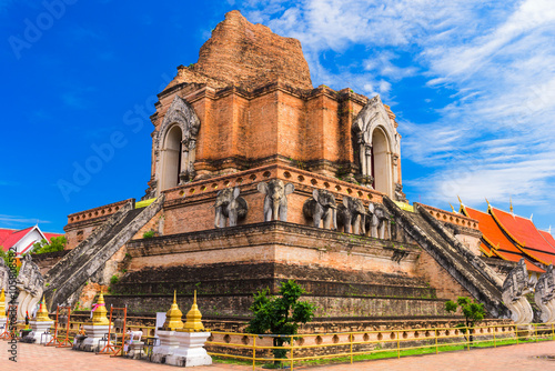 Chiang Mai  Thailand at Wat Chedi Luang Temple