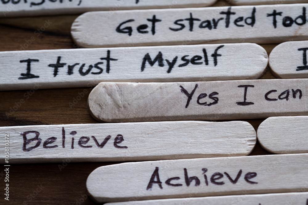 © wollertz - positive thoughts for self esteem building