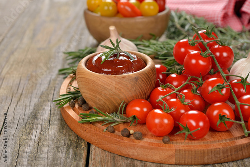 Tomato sauce with spices