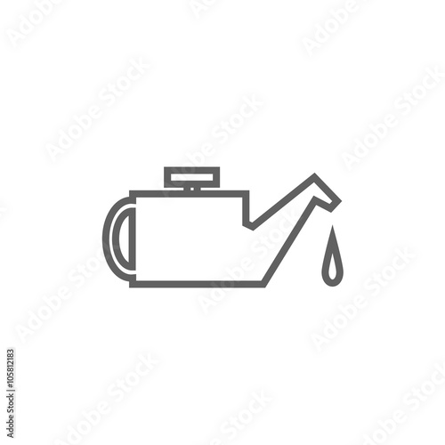 Oiler line icon.