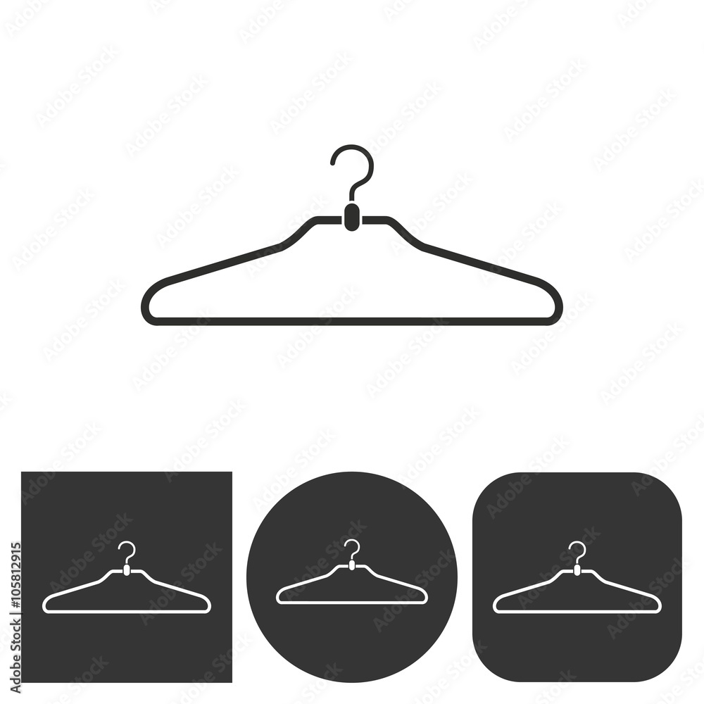 Hanger - vector icon. Hanger - vector icon.