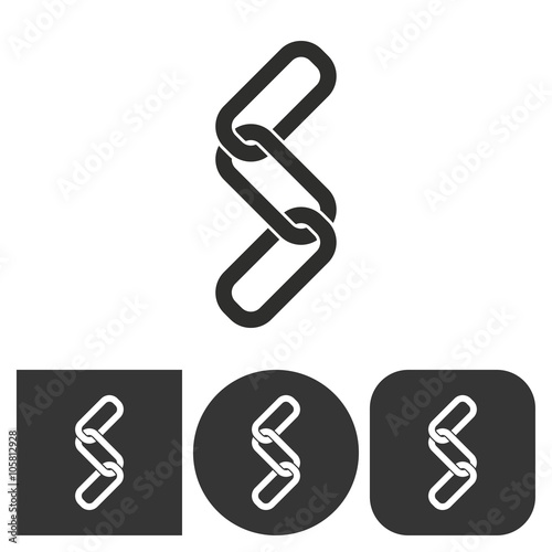 Link  - vector icon.