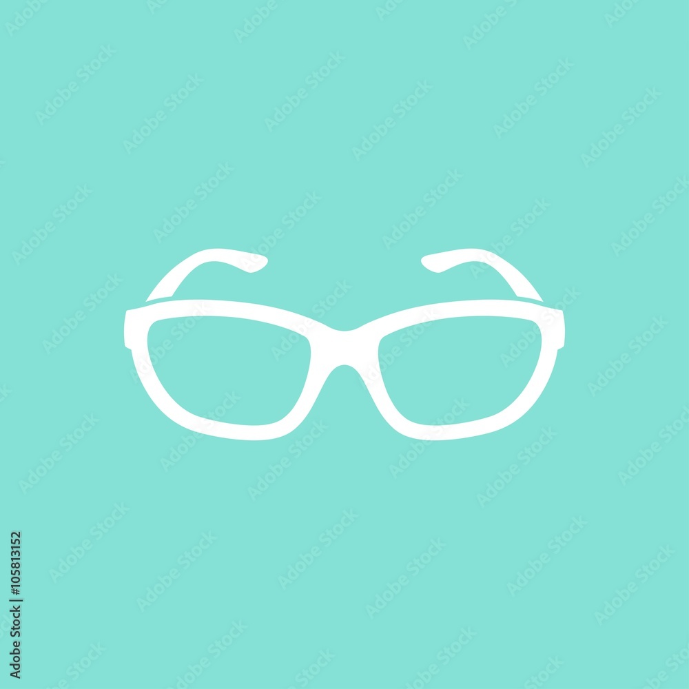 Glasses -  vector icon.